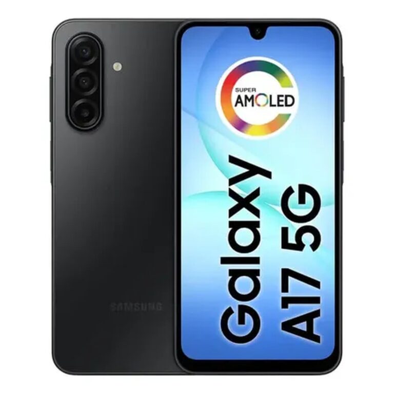 Celular Samsung Galaxy A17 5g Com Ia, 128gb, 4gb Ram, Câm De 50mp, Tela De 6.7 , Nfc, Ip54 – Preto