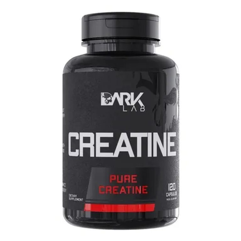 Creatina Monohidratada Pura 120 Cápsulas Dark Lab Sem