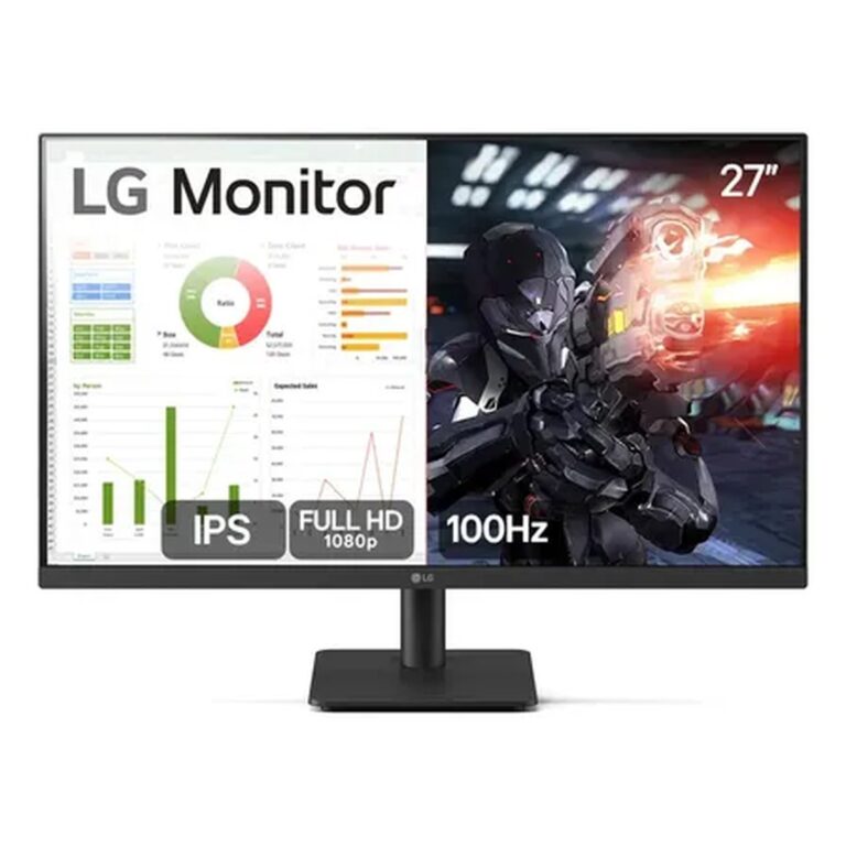 Monitor Pc Gamer LG 27 Ips, Full Hd, 100hz, Hdmi – 27ms500-b Bivolt Preto 127/220v