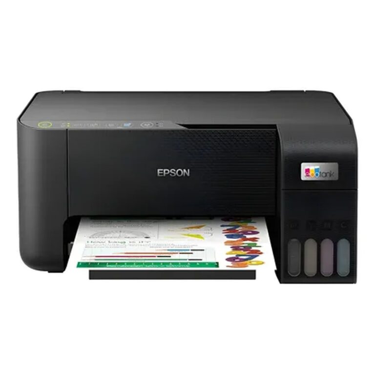 Impressora Multifuncional Wi-fi Epson Ecotank L3250 Mod C11cj67301 Preto 127v