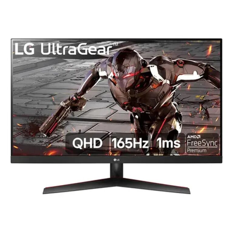 Monitor LG Ultragear 32gn600 – 32  2k Qhd 165hz, 1ms (mbr), Hdr10, Free Sync Preto 127/220v