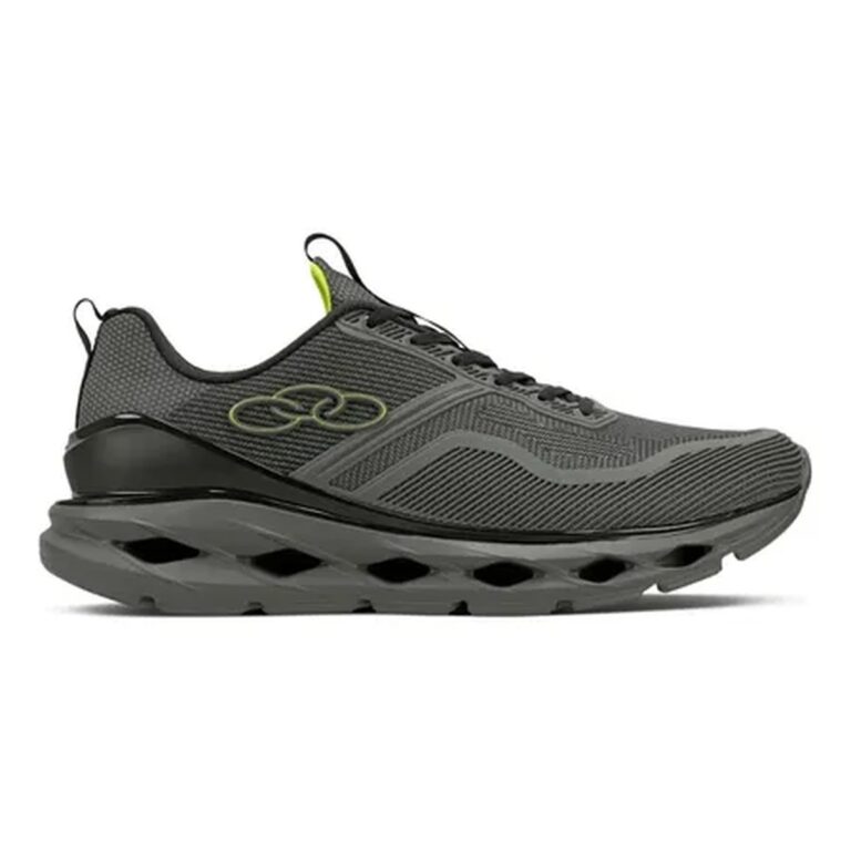 Tênis Olympikus Masculino Gama Chumbo/preto Lisa 41 Br