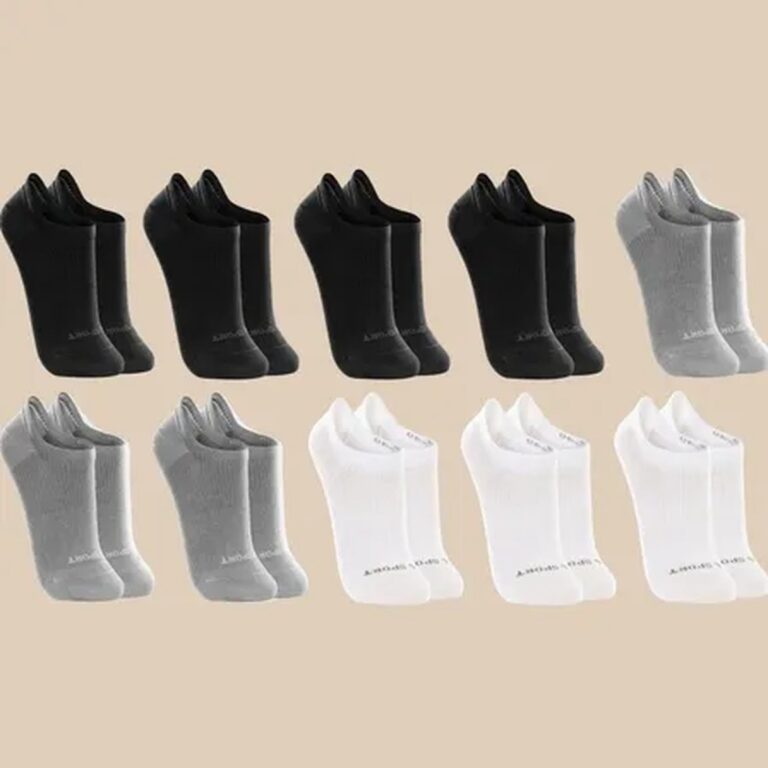 Kit 10 Pares De Meias Lupo Soquete Invisível Sport