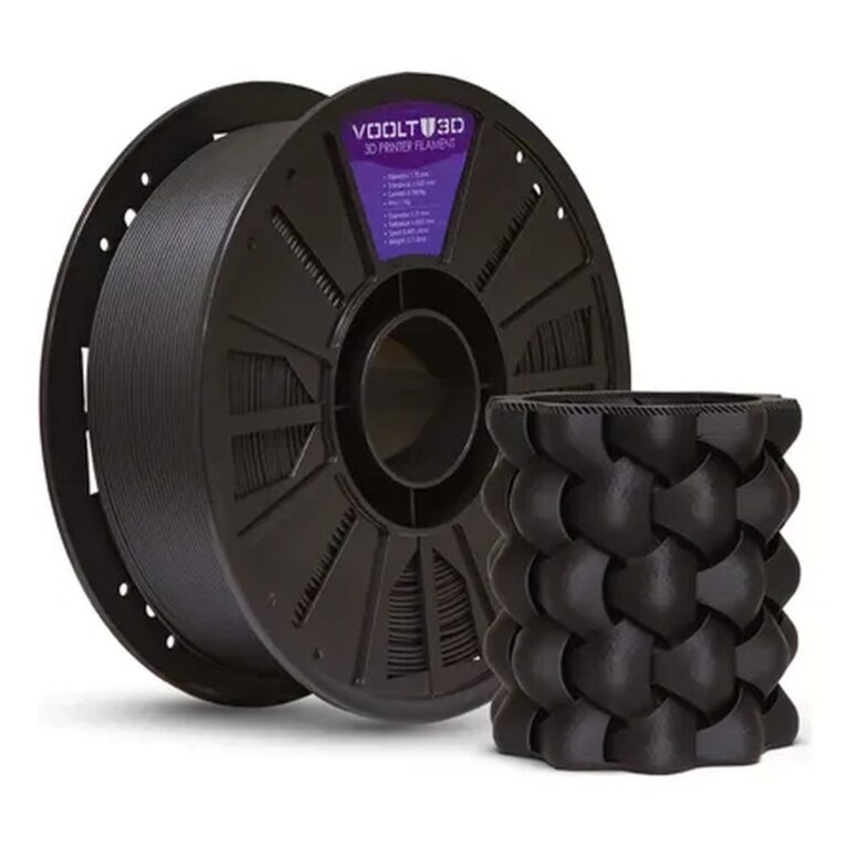 Filamento Pla Velvet Preto 1kg