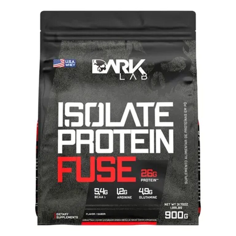 Whey Isolate Protein Fuse 900g Dark Lab Sabor Chocolate