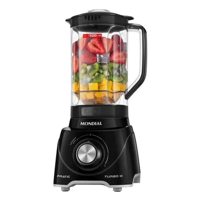 Liquidificador Pratic Turbo Iii, Mondial, 550w – L-93-bg