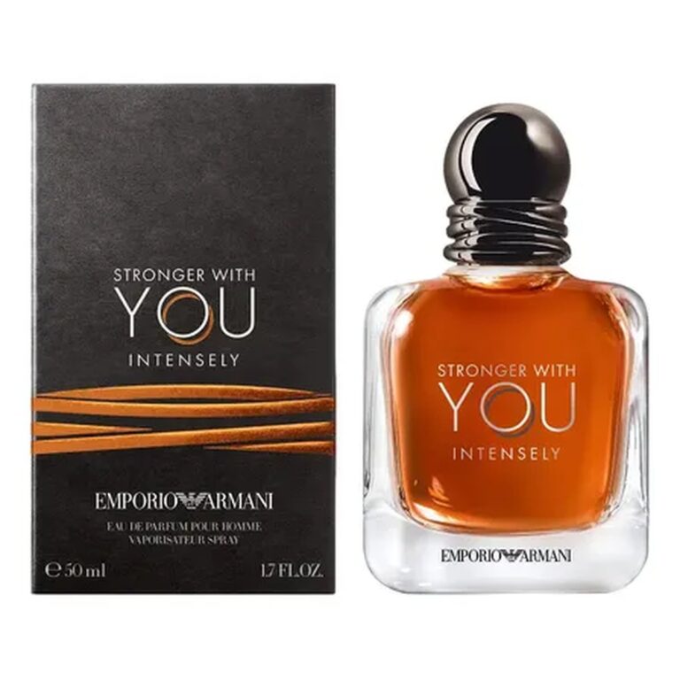 Armani Beauty Perfume Masculino Stronger With You Intensely Eau De Parfum 50ml