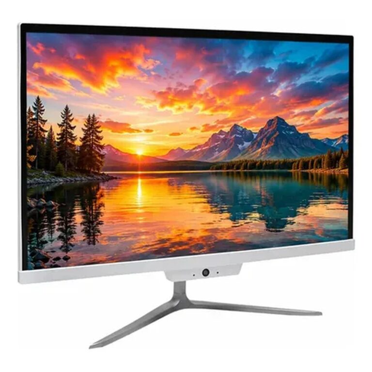 Computador All In One 21,5  Intel I5 8gb Ram Ssd 256gb Wi-fi Branco 127/220v