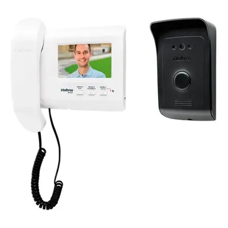Video Porteiro Ivr 1010 Branco E Preto Intelbras 110V/220V