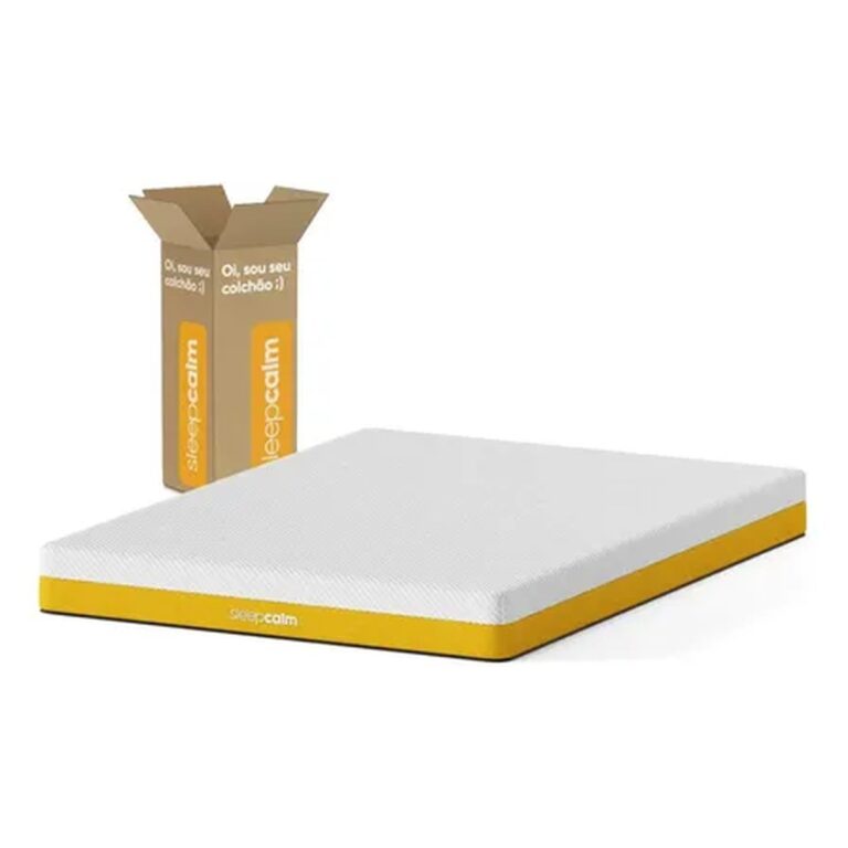 Colchão Sleepcalm Elemental Casal 138×188 | Na Caixa Branco