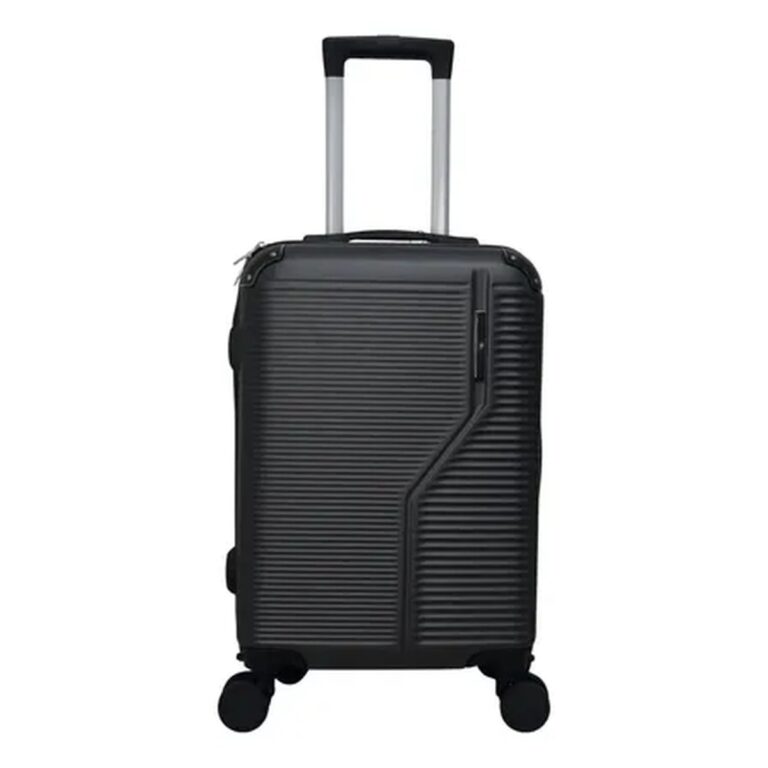 Mala Viagem/bordo 10kg Rodas Dupla 360° Cadeado Acoplado – P Cor Preto 8130