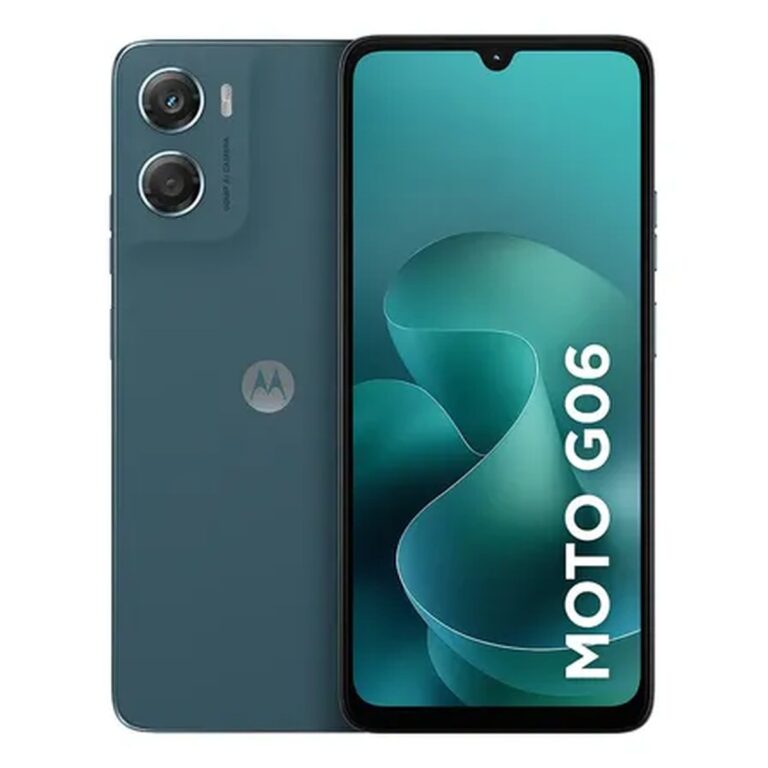 Smartphone Motorola Moto G06 – 128gb 12gb (4gb Ram + 8gb Ram Boost) E Camera 50mp Com Ai Bateria De 5200 Mah Tela 6.9 – Azul Marinho